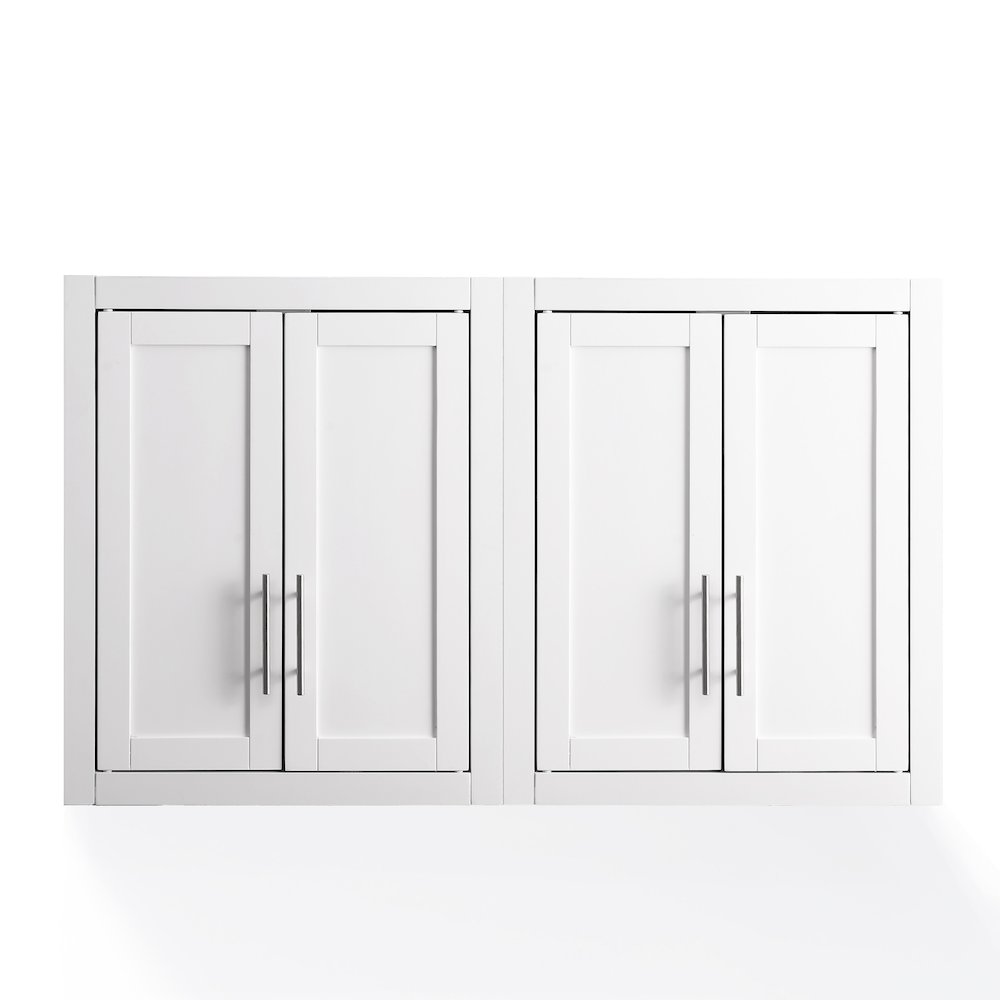 Savannah 2Pc Wall Storage Cabinet - 2 Wall Cabinets. Picture 2