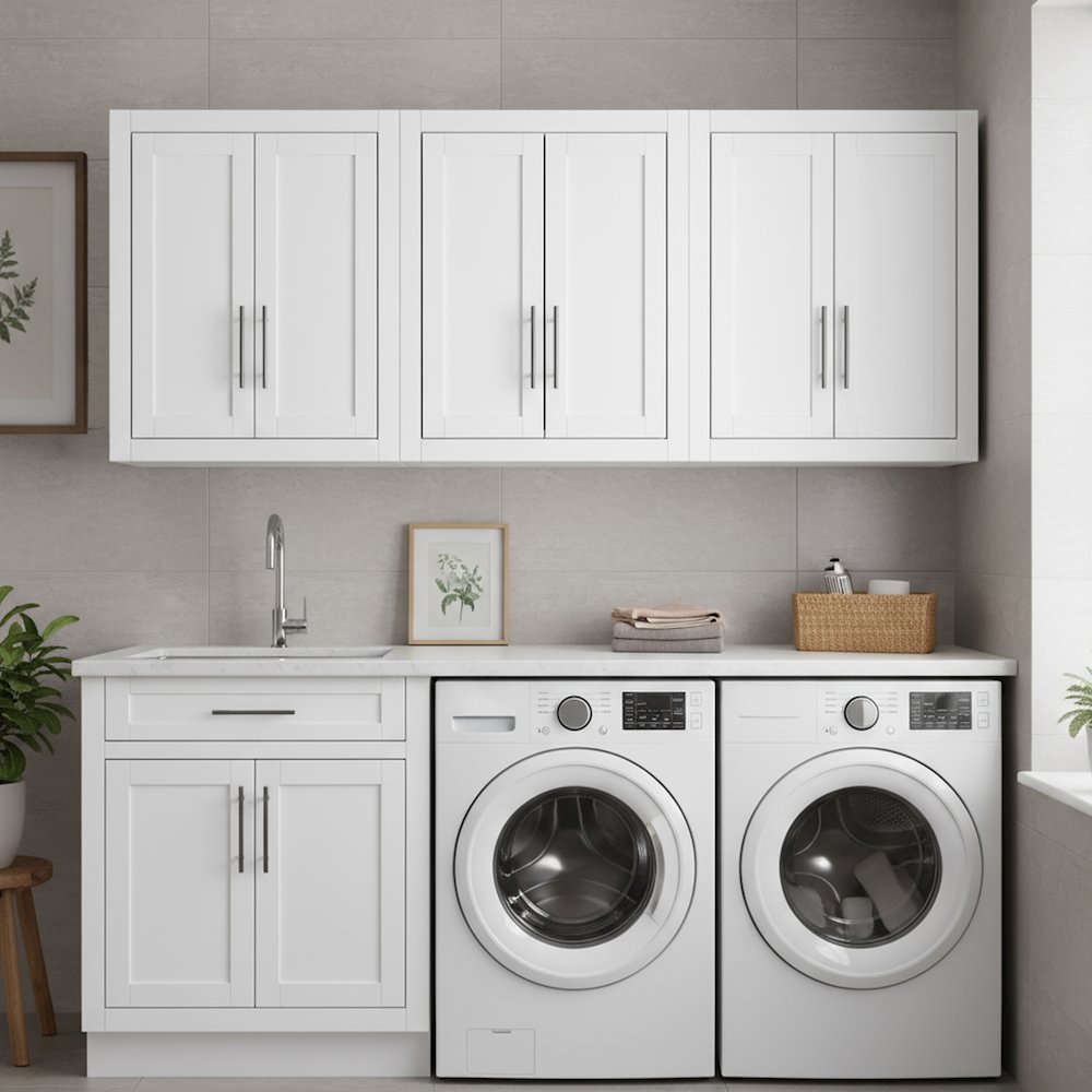 Savannah 3Pc Wall Storage Cabinet - 3 Wall Cabinets. Picture 6