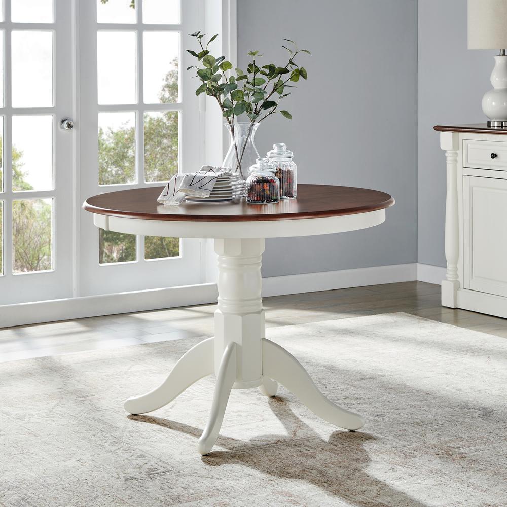 Shelby Round Dining Table. Picture 2