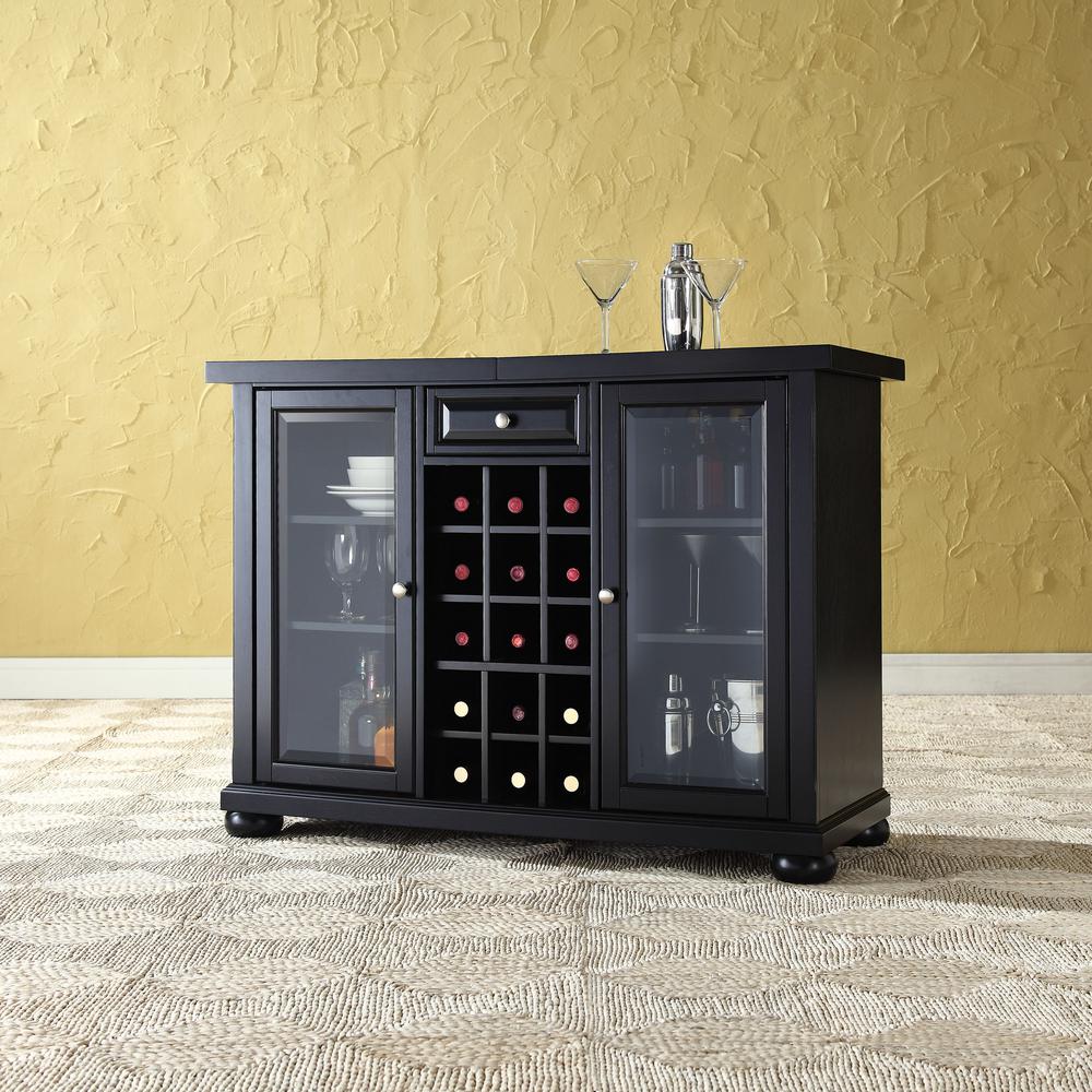 Alexandria Sliding Top Bar Cabinet. Picture 5