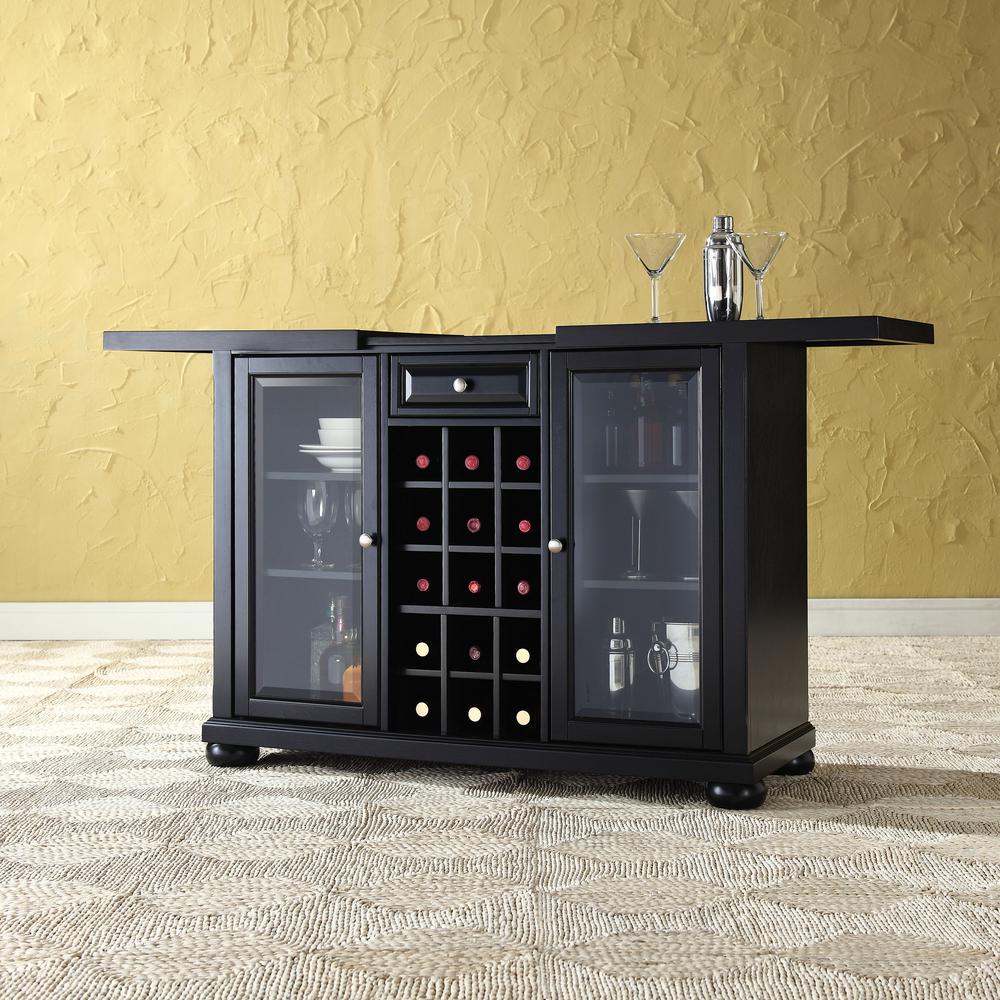 Alexandria Sliding Top Bar Cabinet. Picture 6