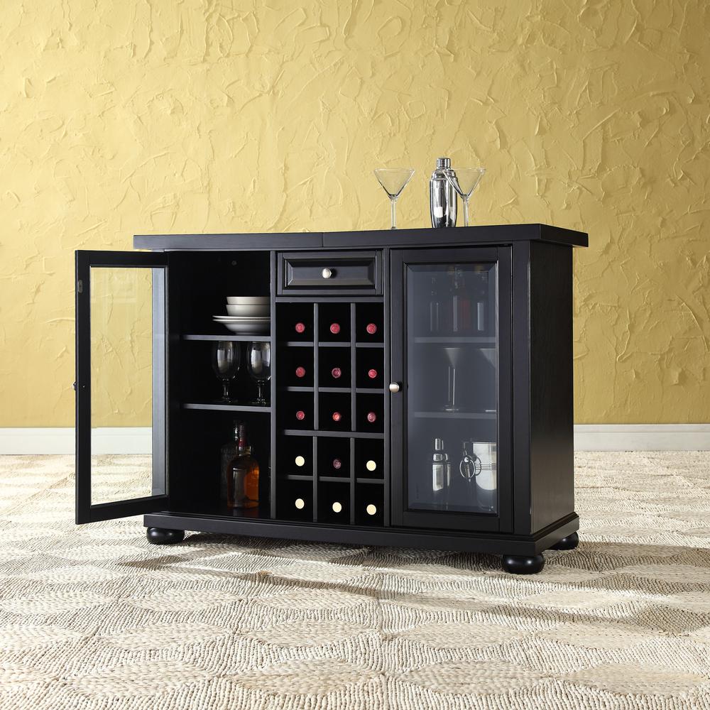 Alexandria Sliding Top Bar Cabinet. Picture 7