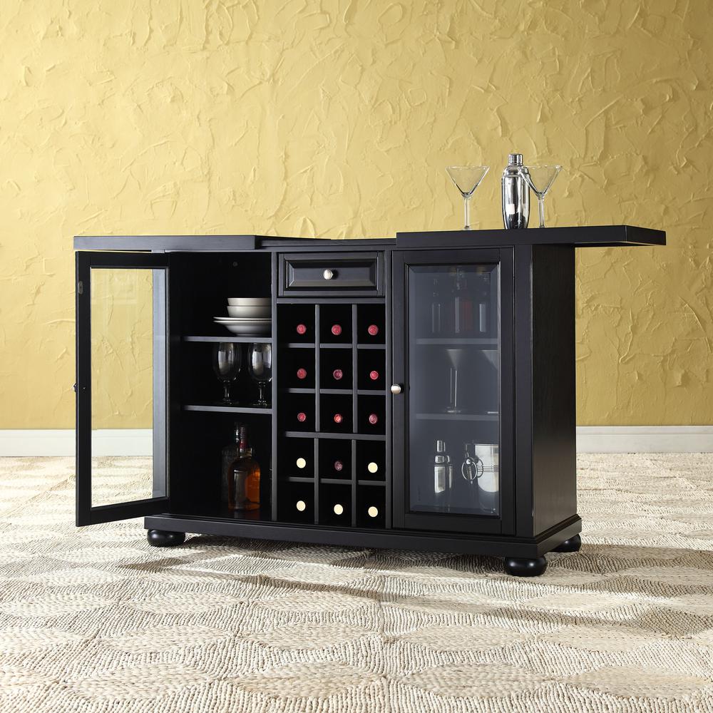 Alexandria Sliding Top Bar Cabinet. Picture 8