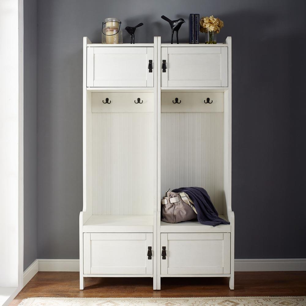 Fremont 2-Piece Entryway Set - 2 Hall Trees. Picture 3
