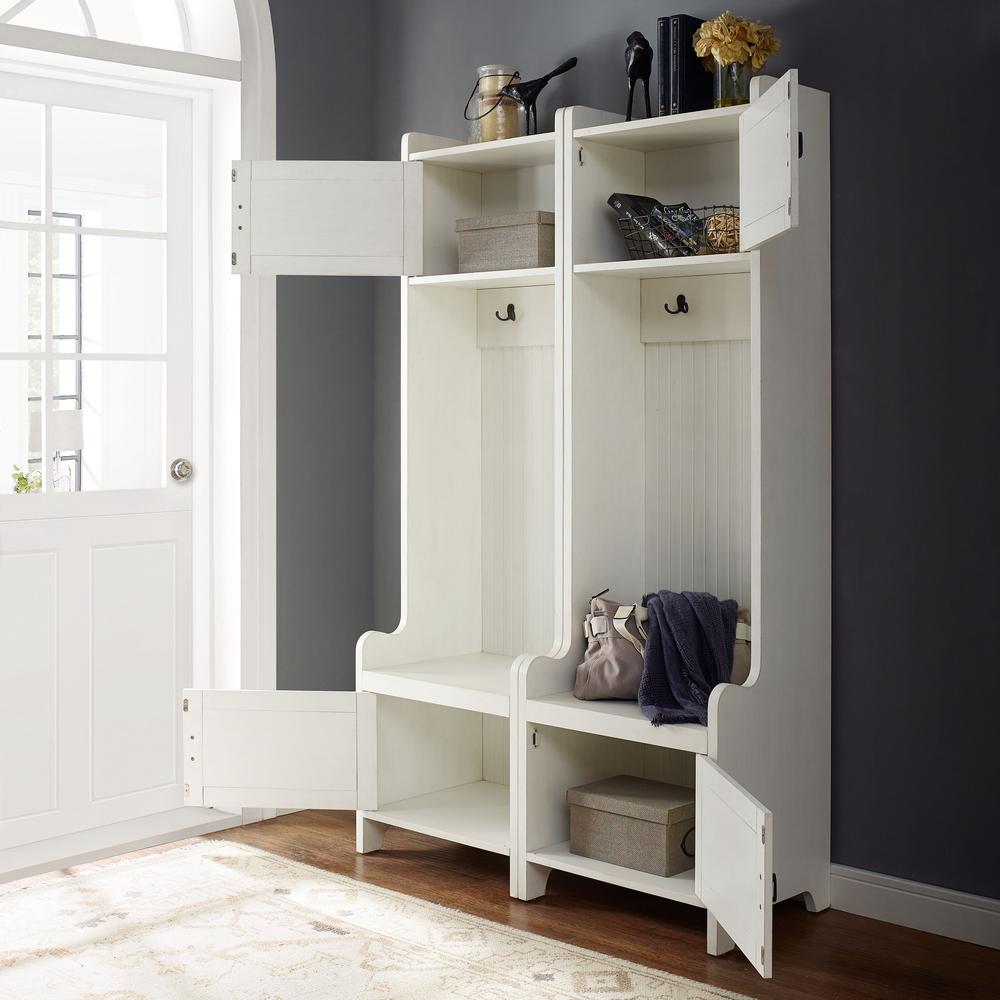 Fremont 2-Piece Entryway Set - 2 Hall Trees. Picture 4