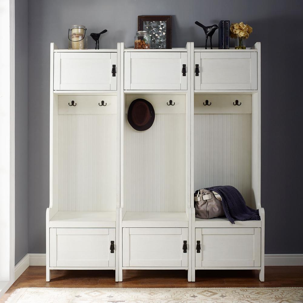 Fremont 3-Piece Entryway Set - 3 Hall Trees. Picture 3