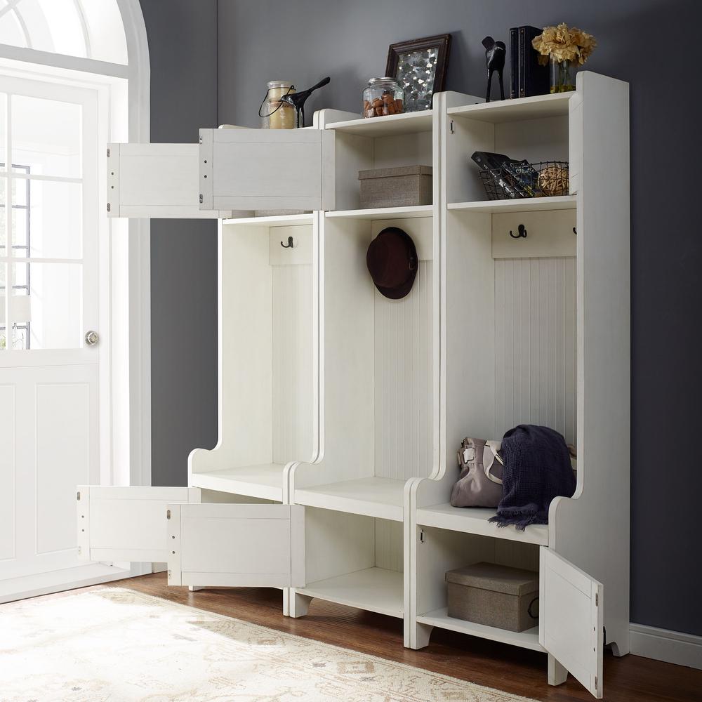 Fremont 3-Piece Entryway Set - 3 Hall Trees. Picture 4