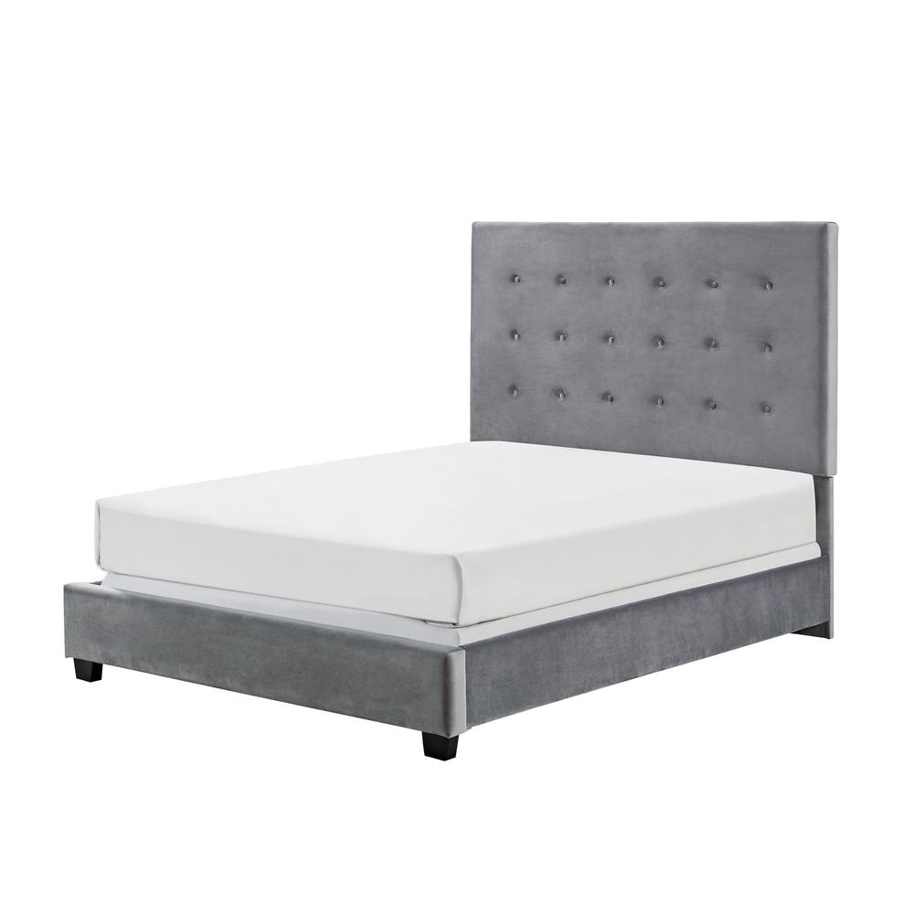 Reston Upholstered King Bed. Picture 1