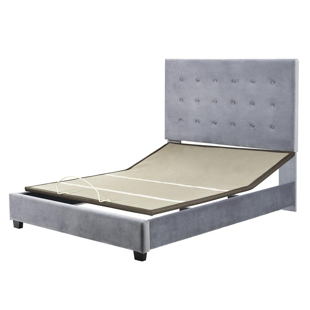 Reston Upholstered King Bed. Picture 3