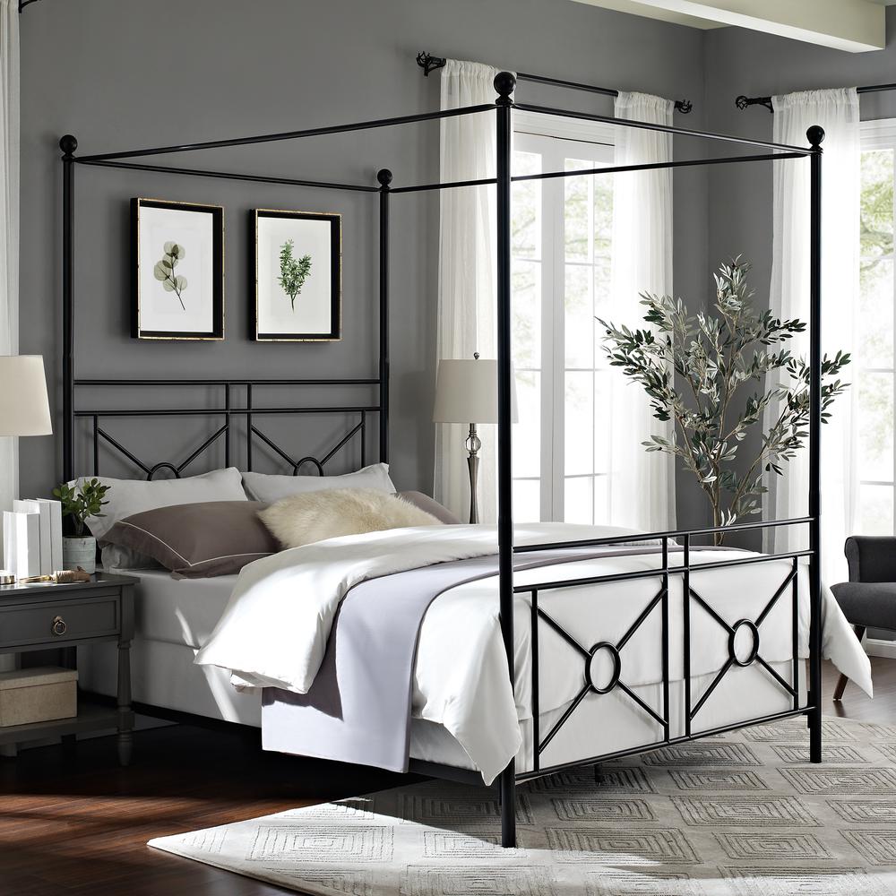 Montgomery Queen Canopy Bed. Picture 8
