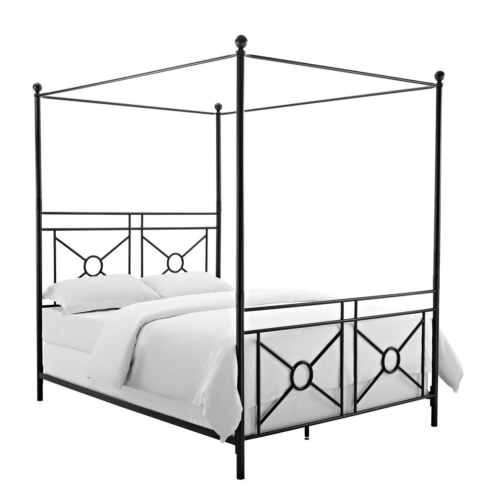 Montgomery Queen Canopy Bed. Picture 1