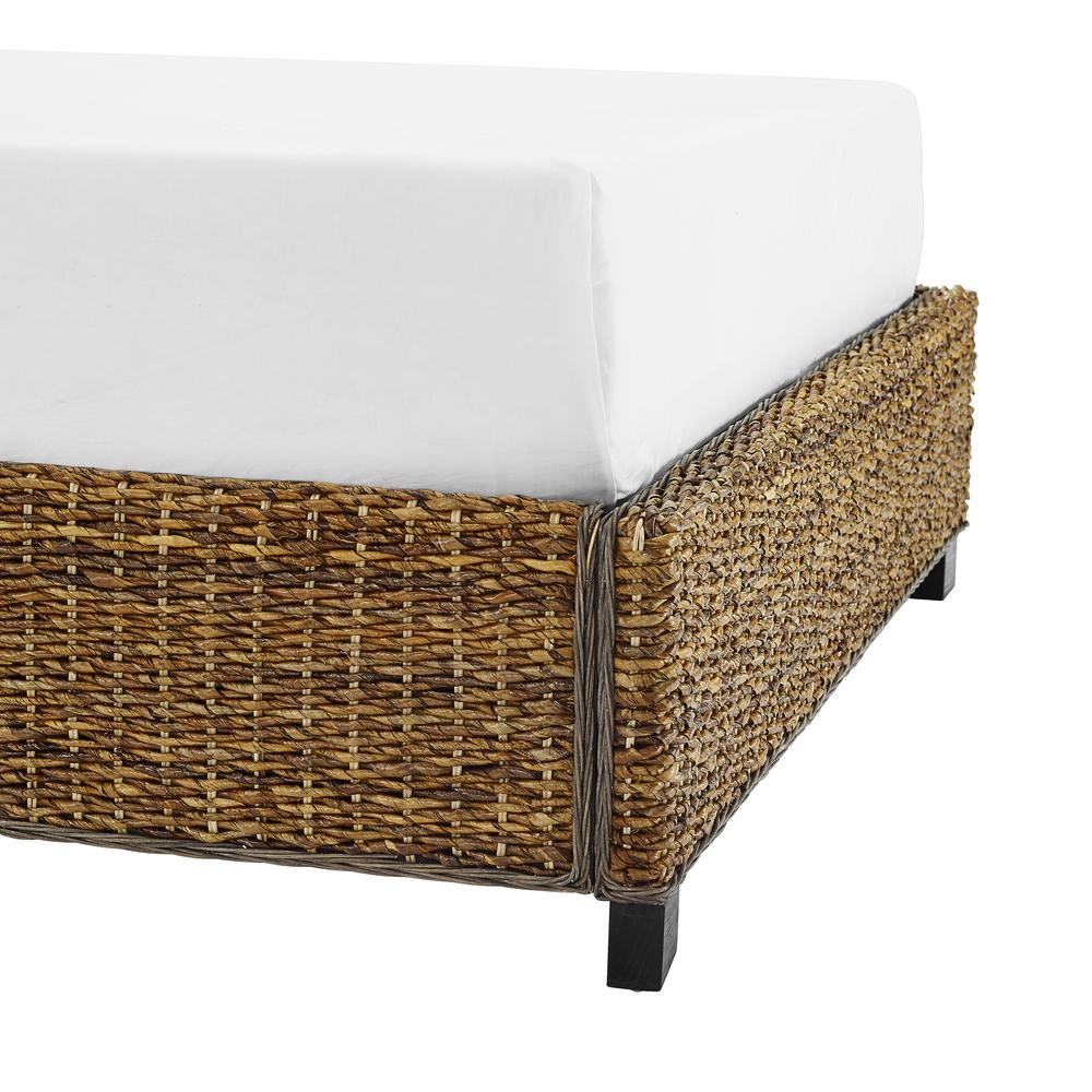 Serena Rattan Queen Bed. Picture 6