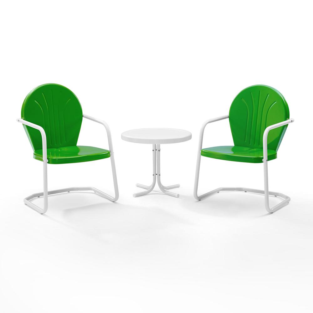 Griffith 3Pc Retro Outdoor Chair Set. Picture 1