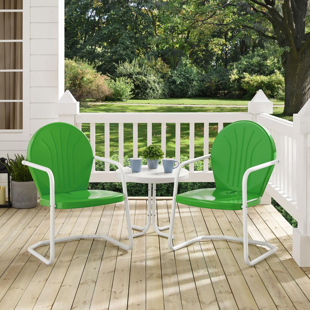 Griffith 3Pc Retro Outdoor Chair Set. Picture 3