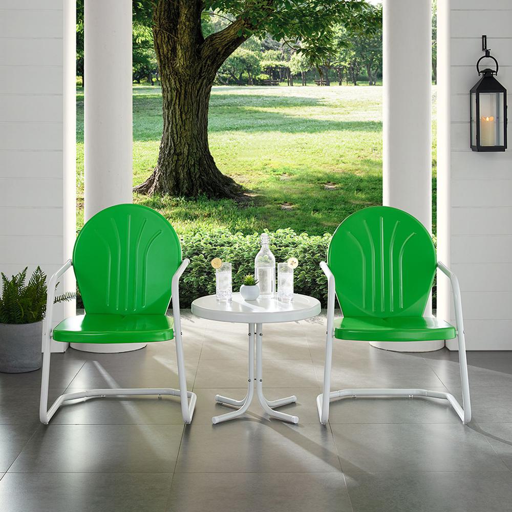 Griffith 3Pc Retro Outdoor Chair Set. Picture 4