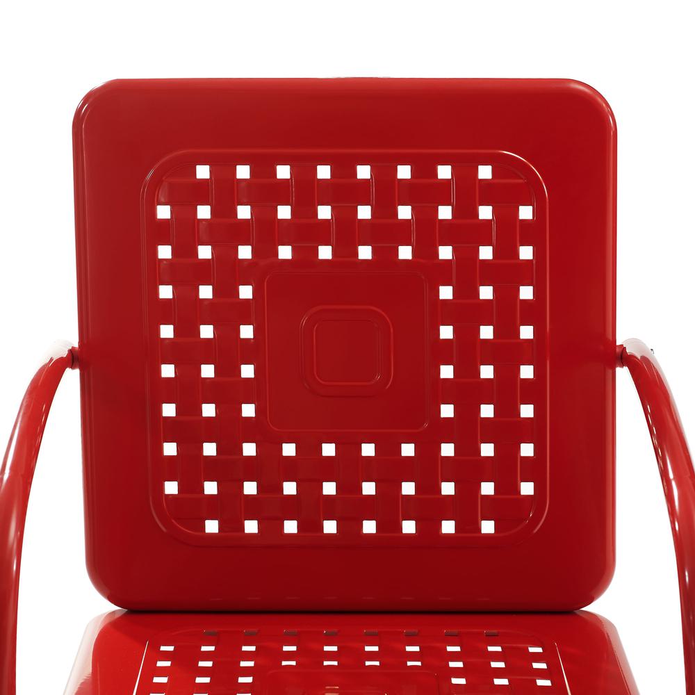 Bates 3Pc Retro Outdoor Bistro Set - Bistro Table & 2 Armchairs. Picture 4