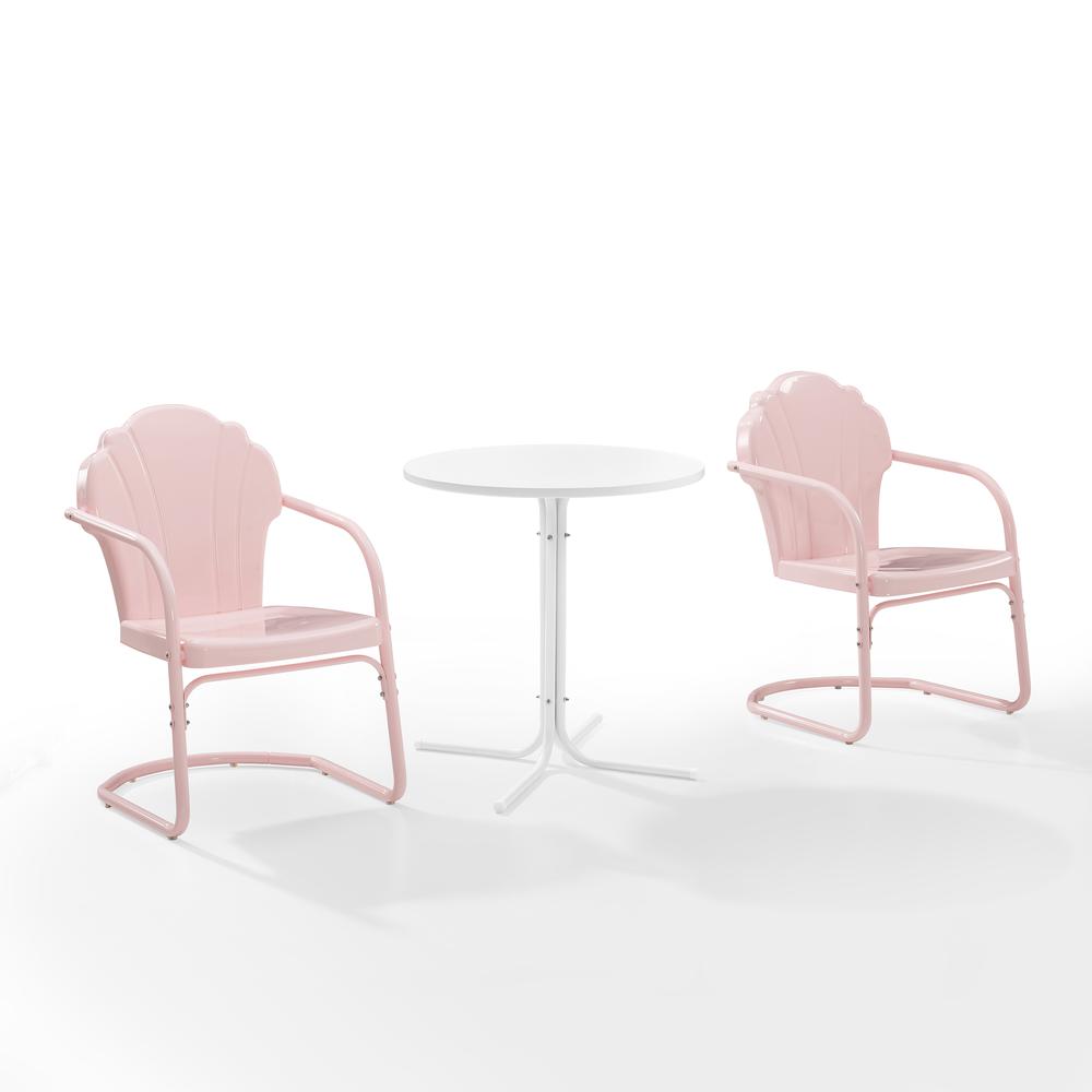 Tulip 3Pc Retro Outdoor Bistro Set. Picture 7