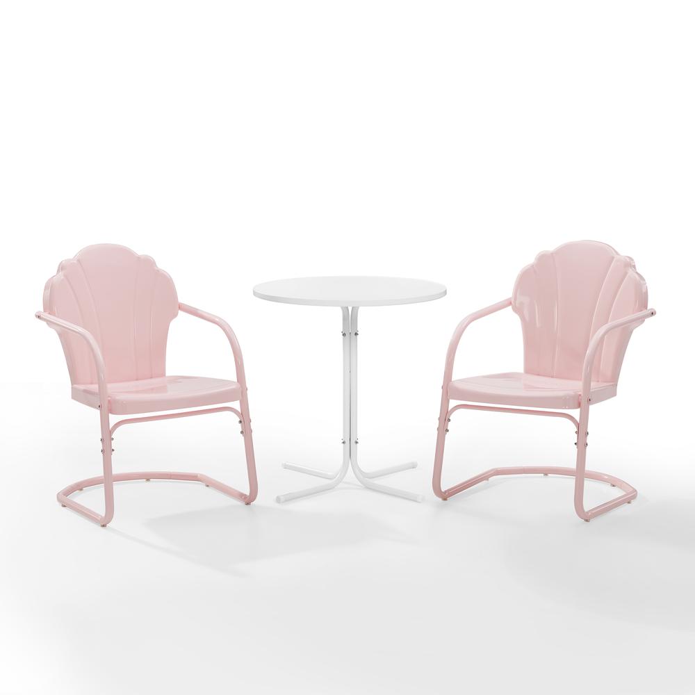 Tulip 3Pc Retro Outdoor Bistro Set. Picture 8