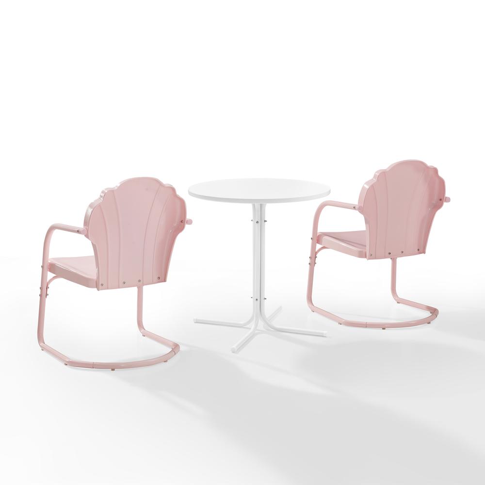 Tulip 3Pc Retro Outdoor Bistro Set. Picture 3