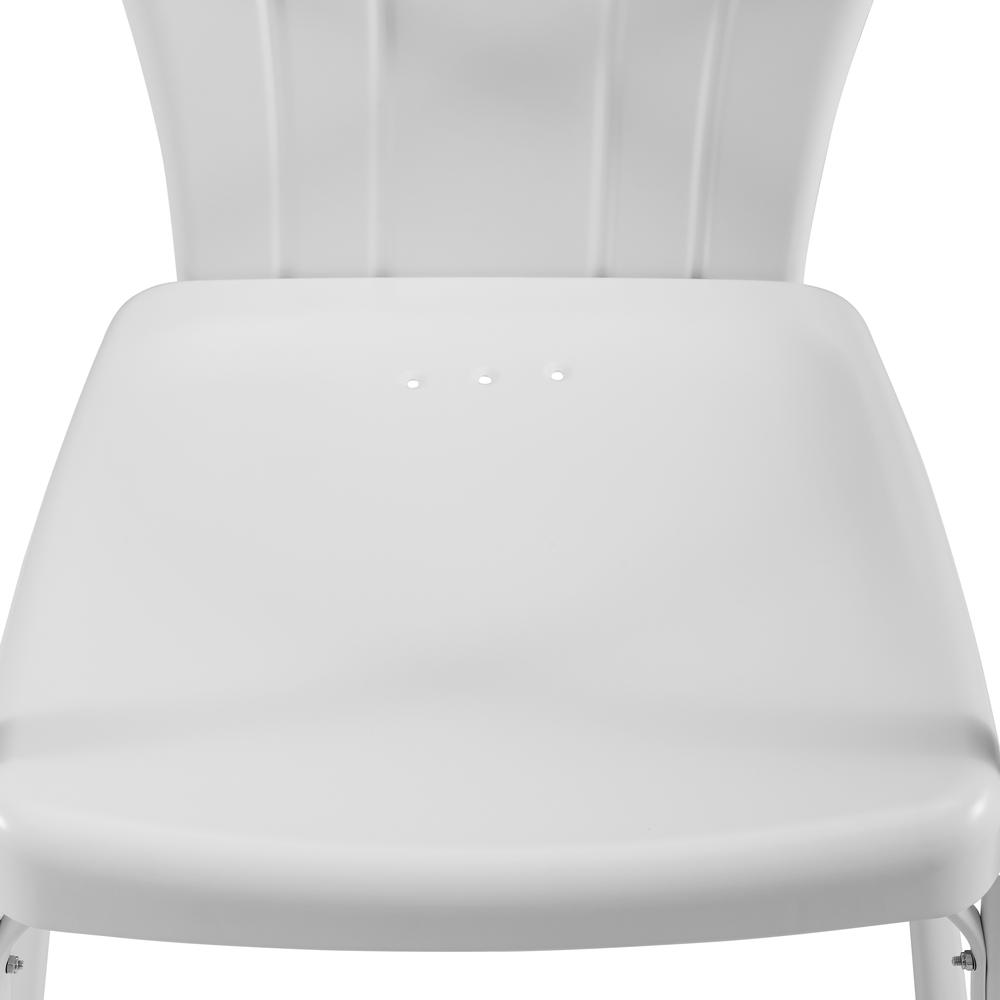 Tulip 3Pc Retro Outdoor Bistro Set - Bistro Table & 2 Chairs. Picture 15