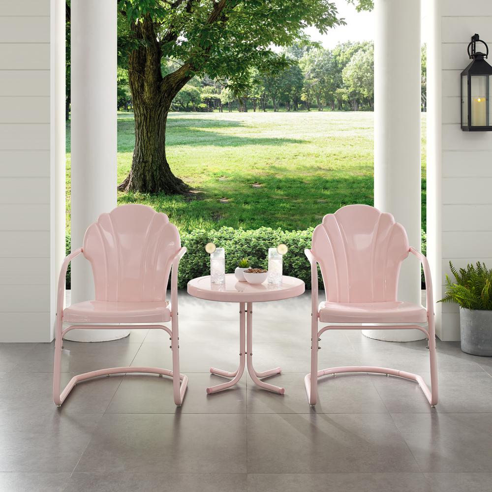 Tulip 3Pc Retro Outdoor Chair Set. Picture 5