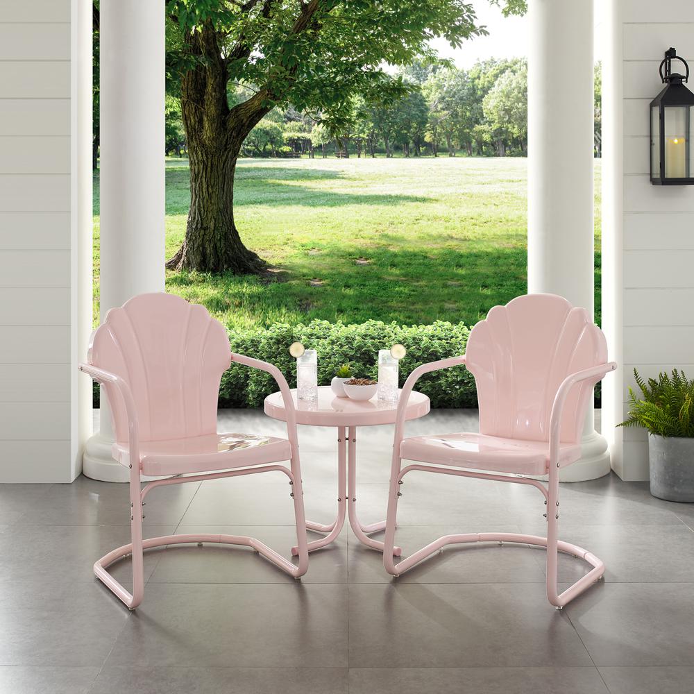 Tulip 3Pc Retro Outdoor Chair Set. Picture 6