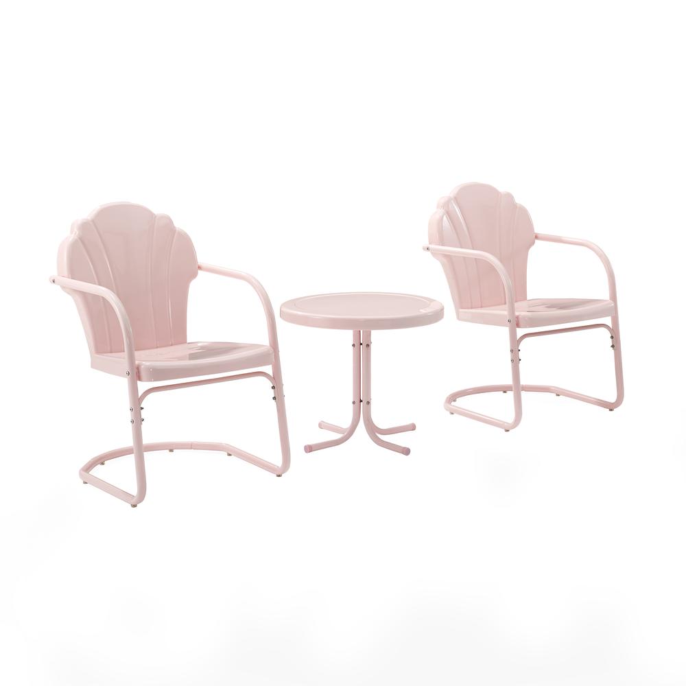 Tulip 3Pc Retro Outdoor Chair Set. Picture 1