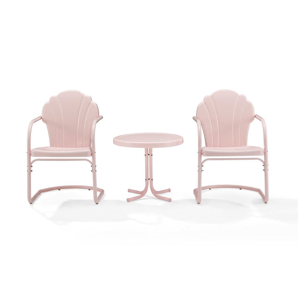 Tulip 3Pc Retro Outdoor Chair Set. Picture 4