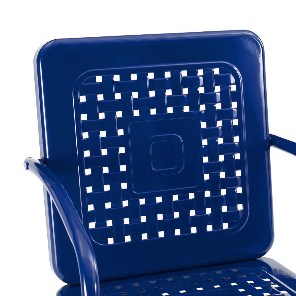 Bates 3Pc Retro Outdoor Chair Set - Side Table & 2 Armchairs. Picture 9
