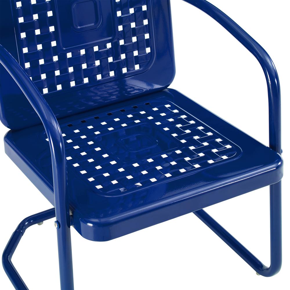 Bates 3Pc Retro Outdoor Chair Set - Side Table & 2 Armchairs. Picture 10