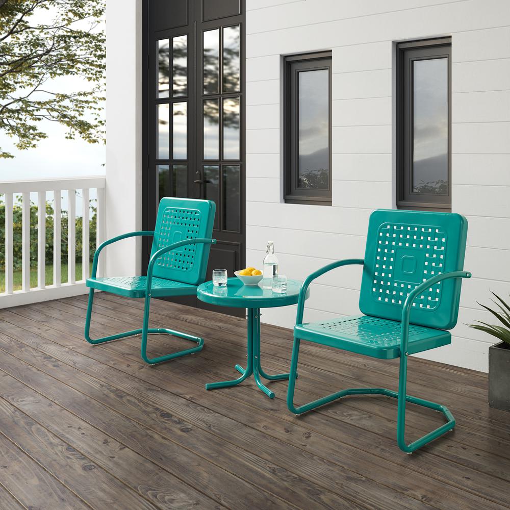 Bates 3Pc Retro Outdoor Chair Set. Picture 6