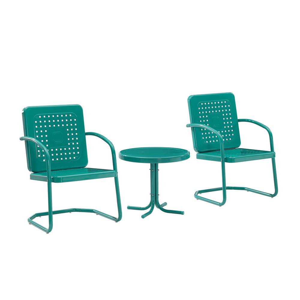 Bates 3Pc Retro Outdoor Chair Set. Picture 1