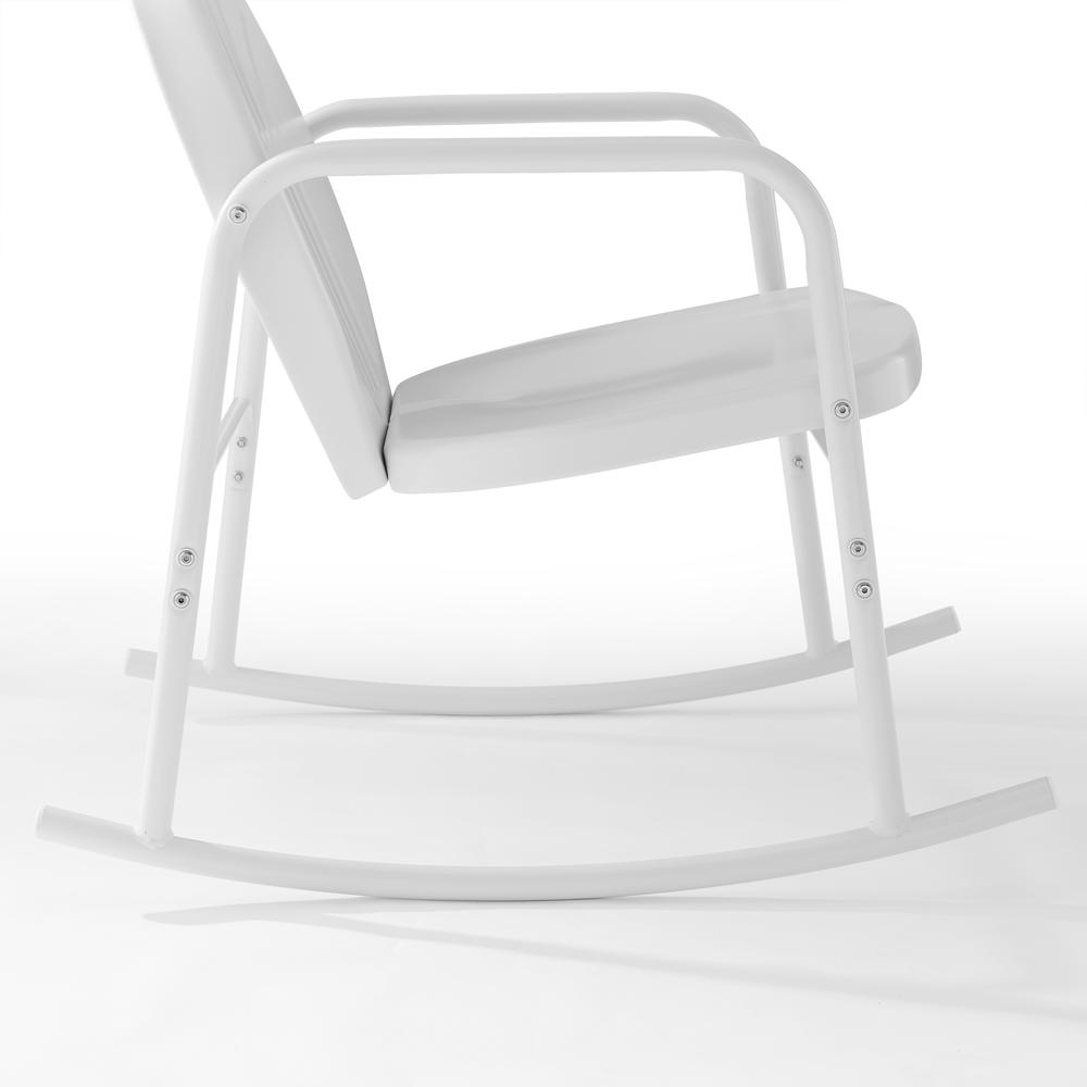 Griffith 3Pc Retro Outdoor Rocking Chair Set. Picture 4