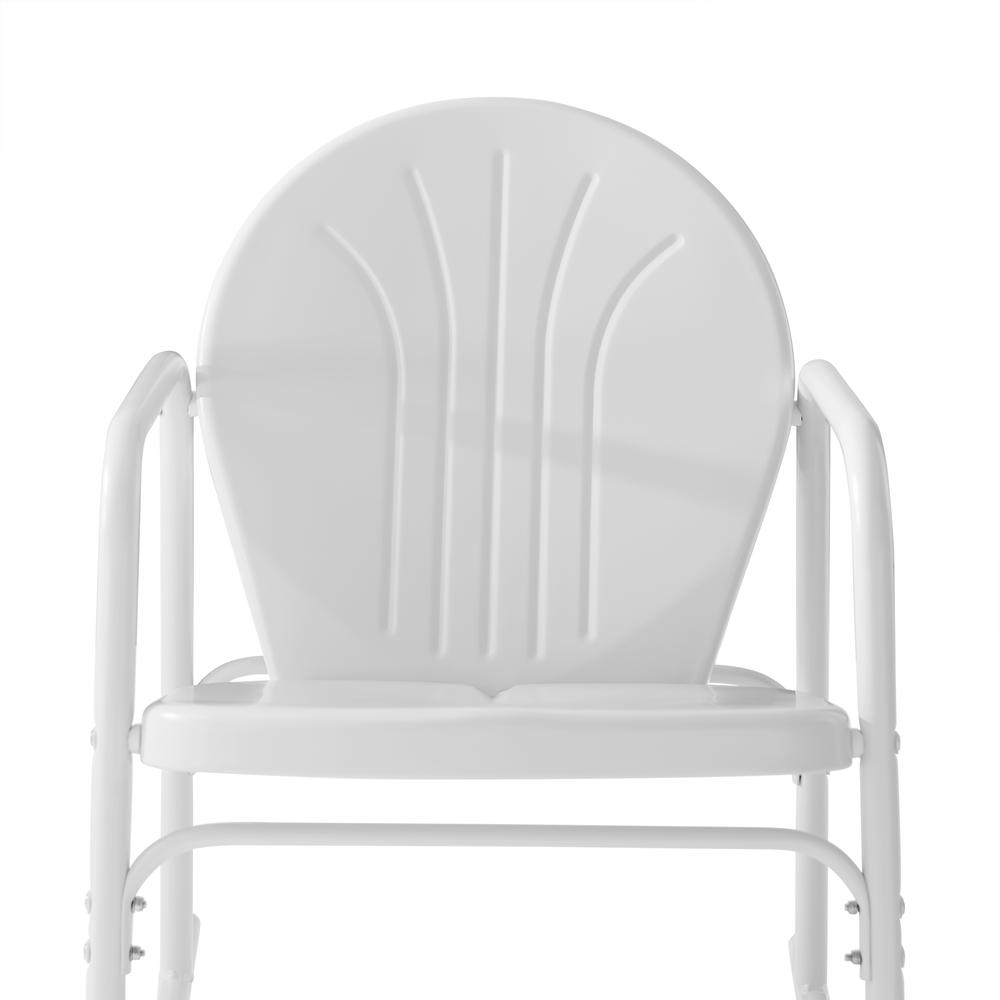 Griffith 3Pc Retro Outdoor Rocking Chair Set. Picture 11