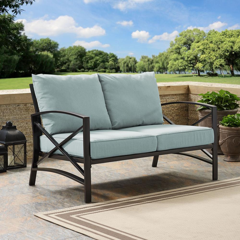 Kaplan Outdoor Loveseat. Picture 7