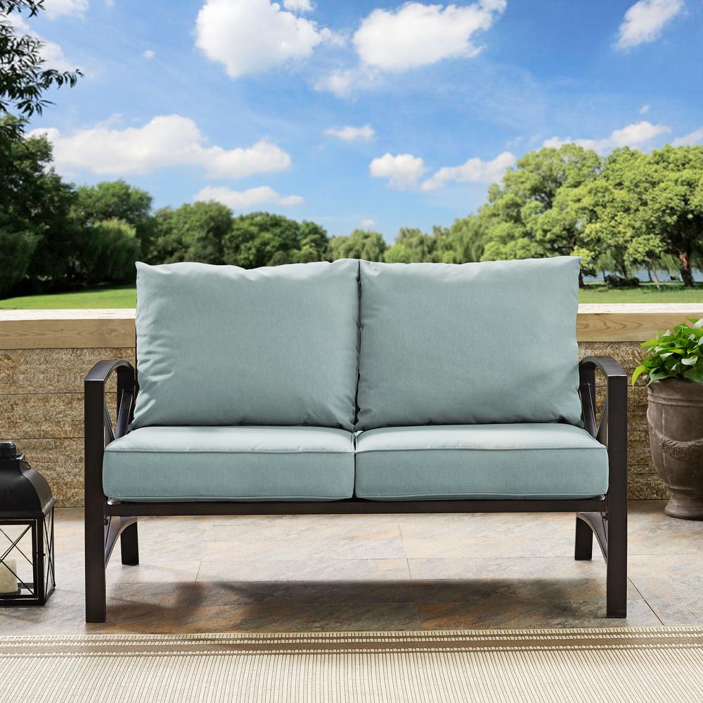 Kaplan Outdoor Loveseat. Picture 8
