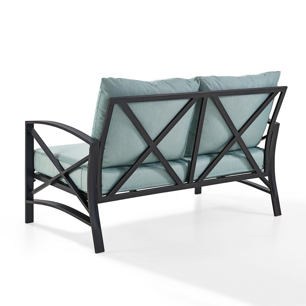 Kaplan Outdoor Loveseat. Picture 4