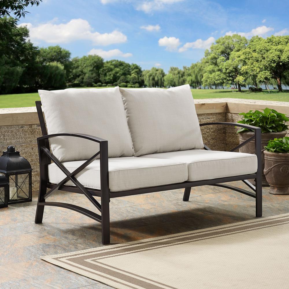 Kaplan Outdoor Loveseat. Picture 2