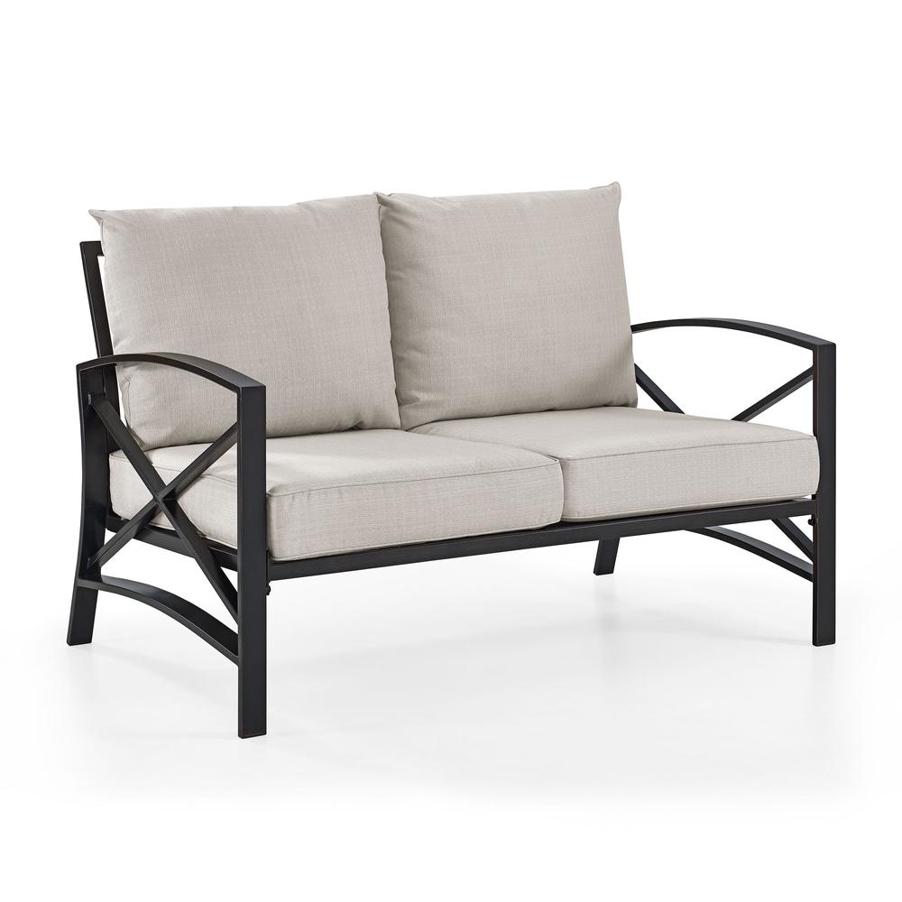 Kaplan Outdoor Loveseat. Picture 1