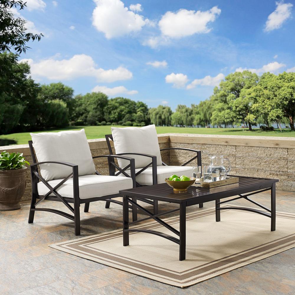 Kaplan 3Pc Outdoor Chair Set - Coffee Table & 2 Chairs. Picture 2