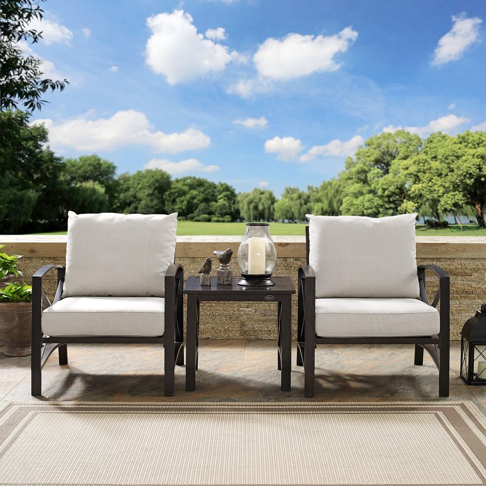 Kaplan 3Pc Outdoor Chair Set - Side Table & 2 Chairs. Picture 3