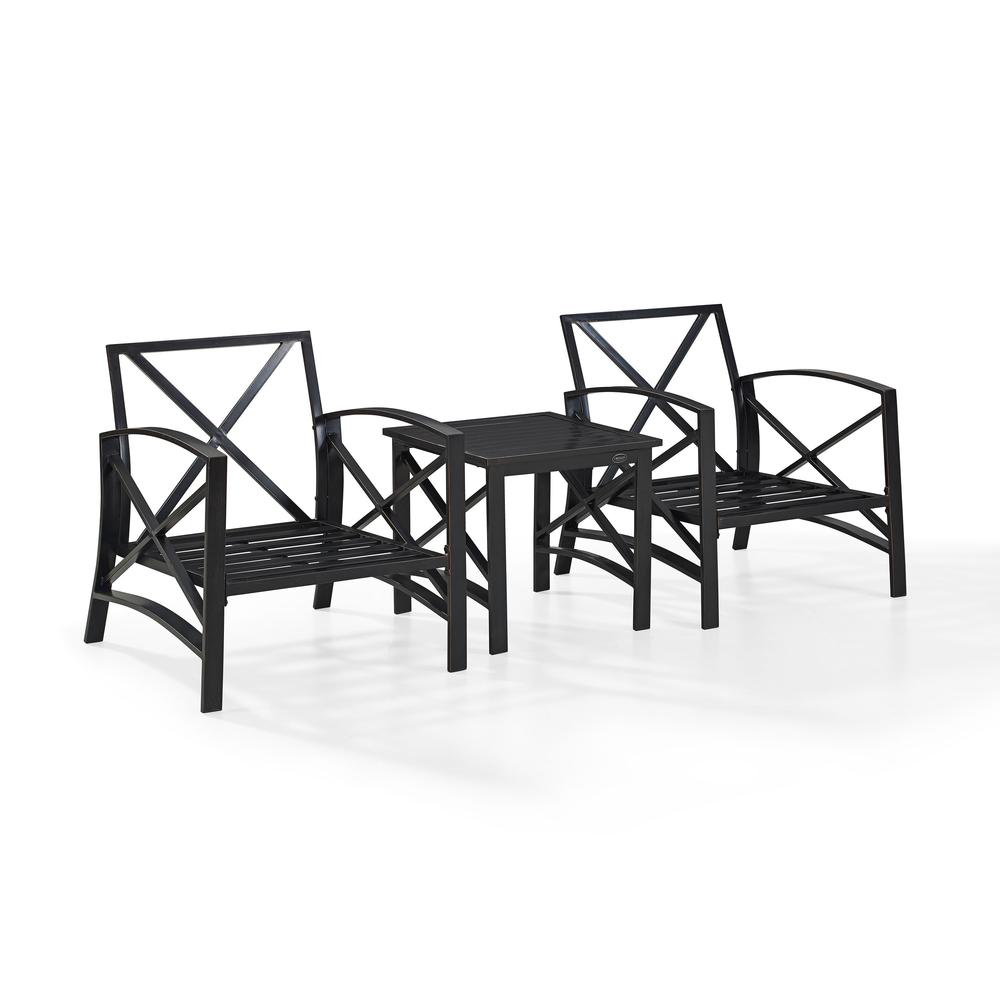Kaplan 3Pc Outdoor Chair Set - Side Table & 2 Chairs. Picture 8