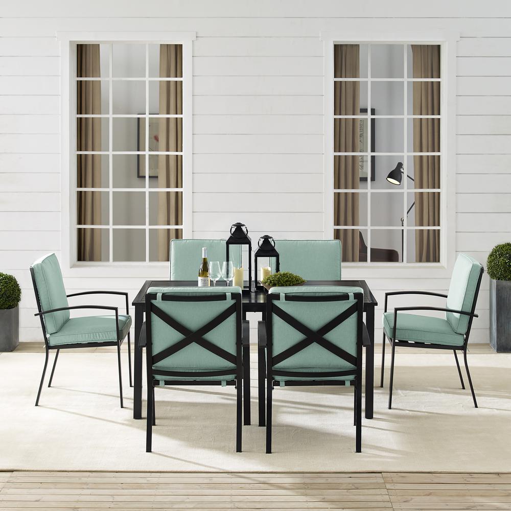 Kaplan 7Pc Outdoor Dining Set. Picture 3