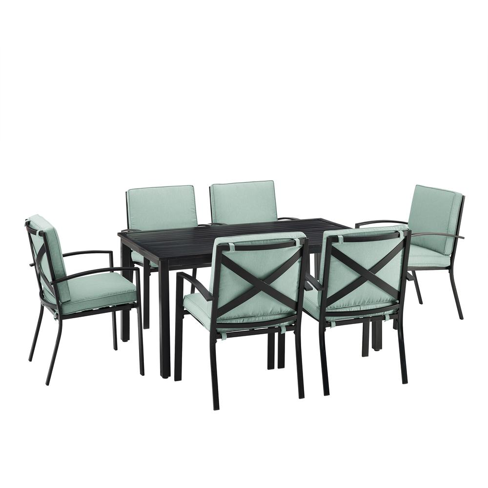 Kaplan 7Pc Outdoor Dining Set. Picture 1
