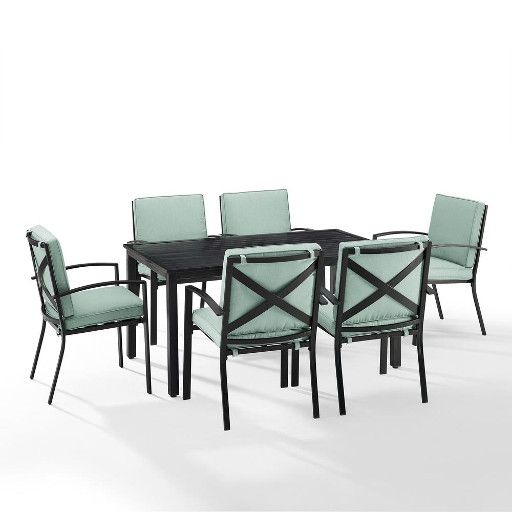 Kaplan 7Pc Outdoor Dining Set. Picture 6