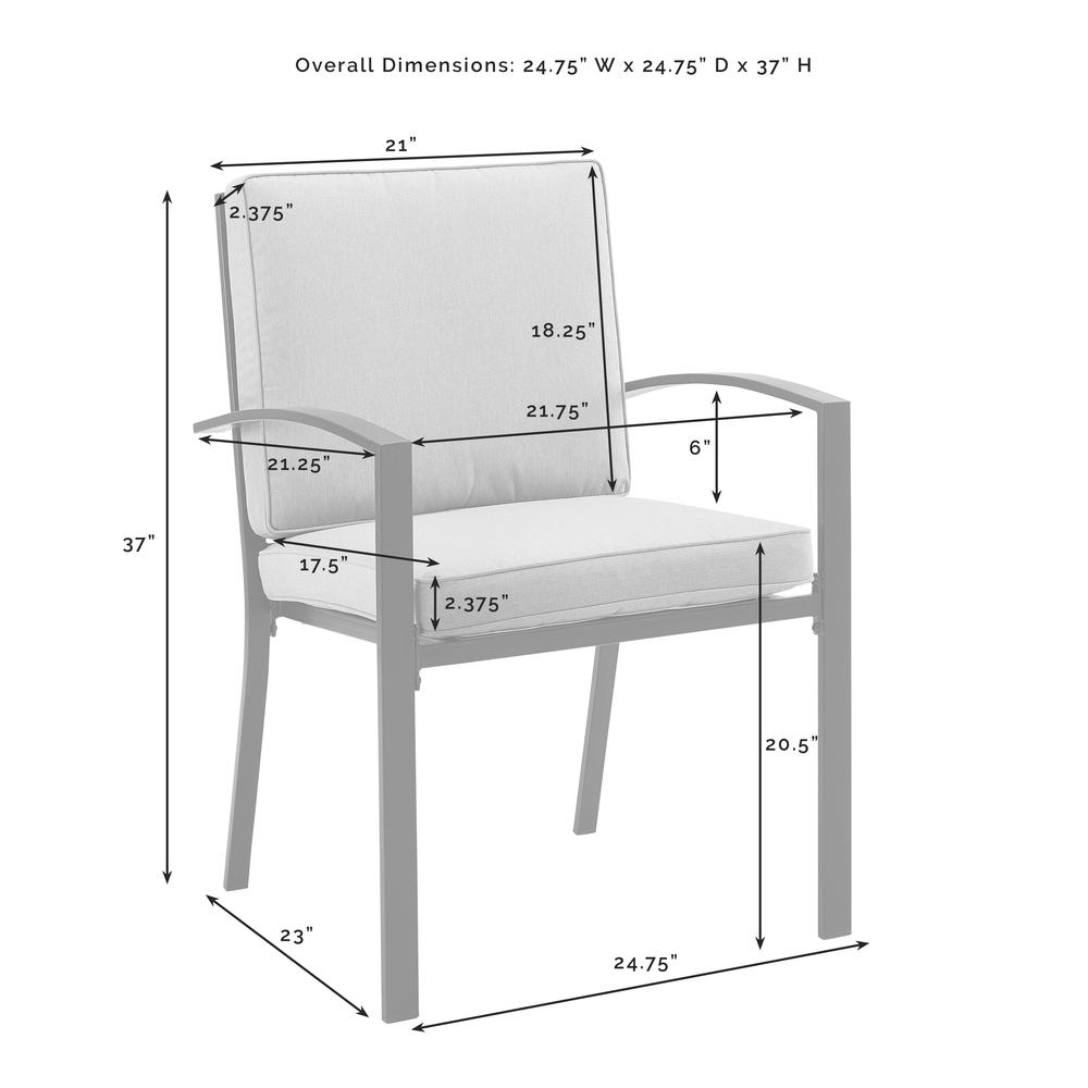 Kaplan 2Pc Outdoor Dining Chair Set - 2 Chairs. Picture 13