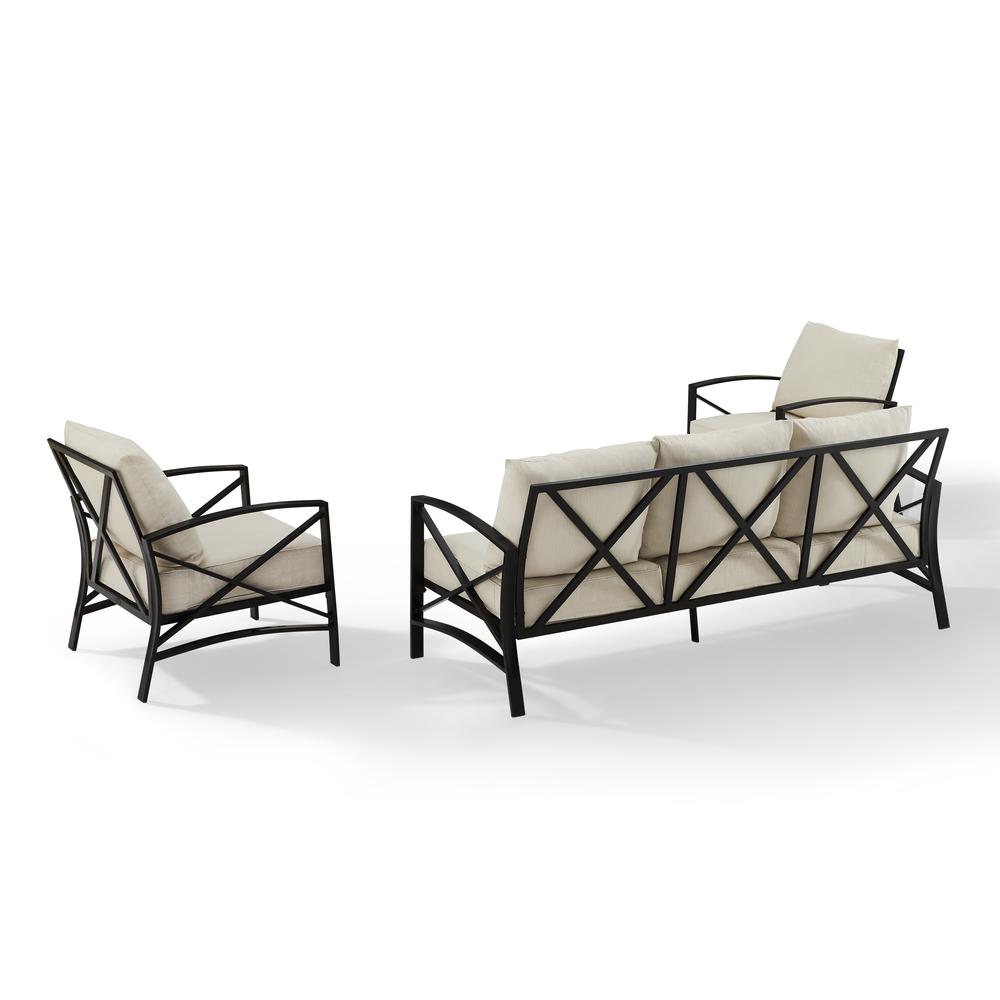 Kaplan 3Pc Outdoor Sofa Patio Furniture Set. Picture 4