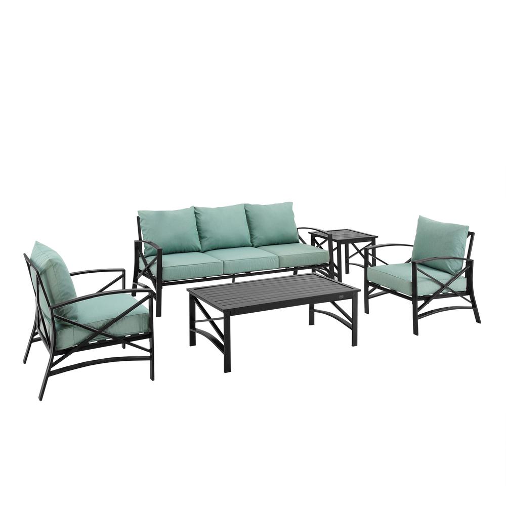 Kaplan 5Pc Outdoor Sofa Patio Furniture Set. Picture 15