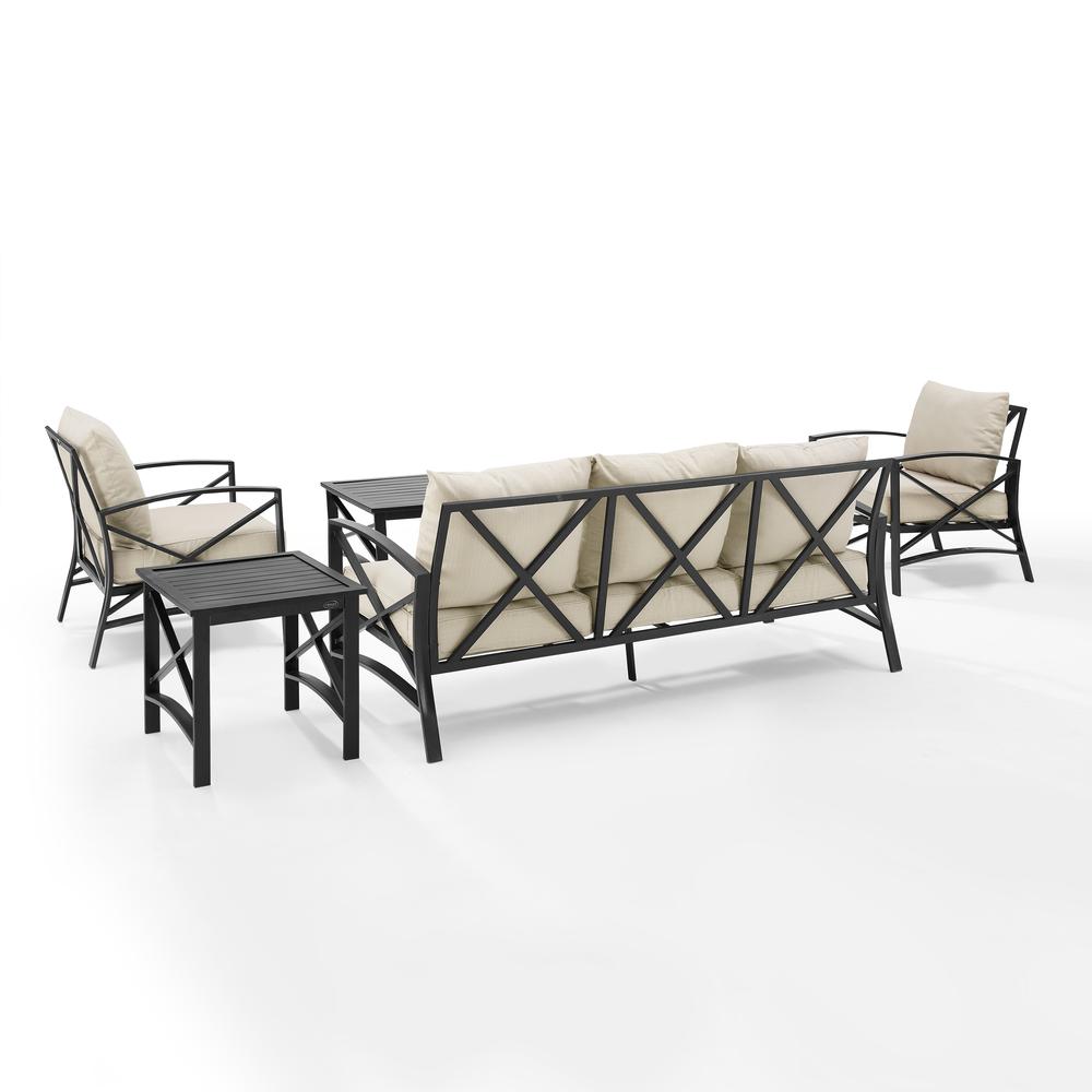 Kaplan 5Pc Outdoor Sofa Patio Furniture Set. Picture 14