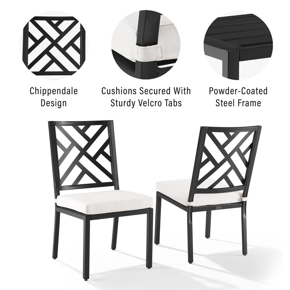 Locke 2Pc Outdoor Dining Chair Set. Picture 6